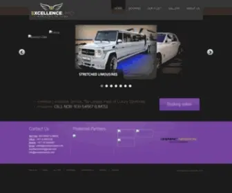 Excellencelimo.com(Limousine Dubai) Screenshot