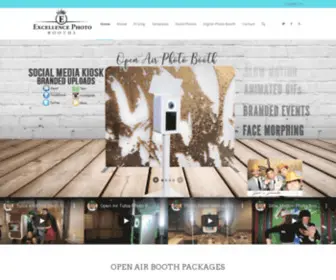 Excellencephotobooths.com(Tulsa Photo Booth Rentals) Screenshot