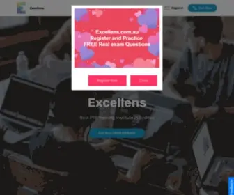 Excellens.com.au(Home) Screenshot