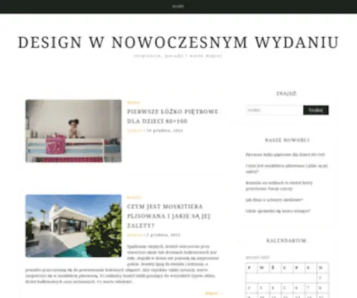 Excellentdesign.pl(Design w nowoczesnym wydaniu) Screenshot