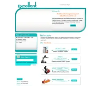 Excellentmumbai.com(Excellent Engineering & Allied Services Pvt) Screenshot