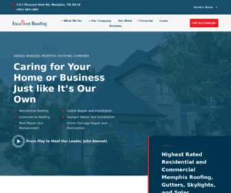 Excellentroofing.com(Excellent Roofing) Screenshot