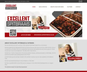 Excellentspitbraai.co.za(Excellent Spitbraais & Catering) Screenshot