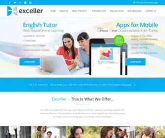 Exceller.com(ESL Learners) Screenshot