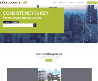 ExcelleratejHi.com(Property rentals) Screenshot