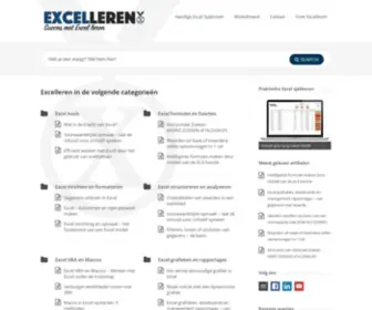 Excelleren.nl(Excelleren Dank voor je geduld) Screenshot