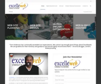 Excelleweb.com(Columbus Ohio web site design) Screenshot