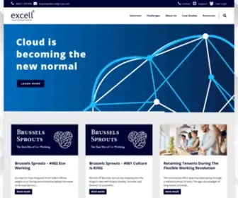 Excellgroup.com(About Excell) Screenshot