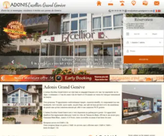 Excellior.com(Adonis Grand Genève) Screenshot