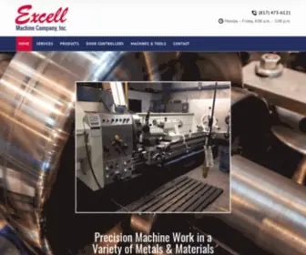 Excellmachine.com(Excell Machine Company) Screenshot