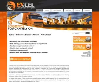Excellogistics.com.au(Excel) Screenshot