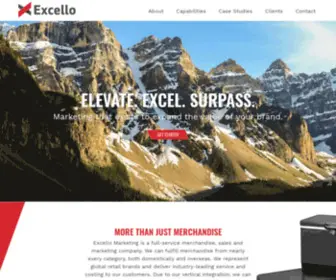 Excellomarketing.com(Excello Marketing) Screenshot