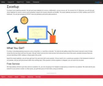 Excellup.com(Study materials Notes Questions Answers based on NCERT CBSE) Screenshot