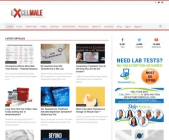 Excelmale.com(Testosterone and Men’s Health Forum) Screenshot