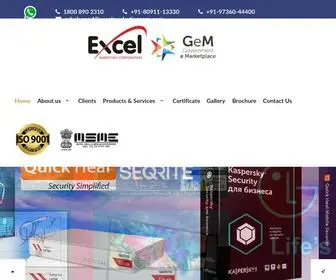 Excelmarketingcorp.com(Excel Marketing Corporation) Screenshot