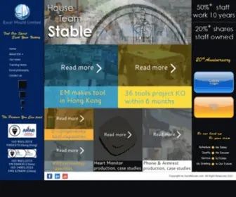 Excelmould.com(Excel Mould Limited) Screenshot