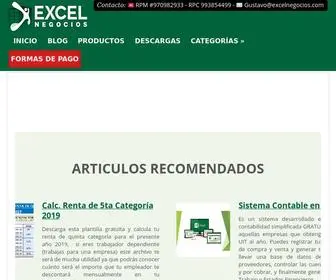 Excelnegocios.com(Excel Negocios) Screenshot
