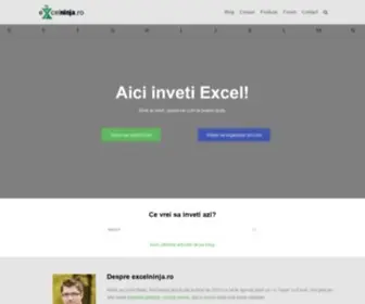 Excelninja.ro(Cursuri si tutoriale despre Excel) Screenshot