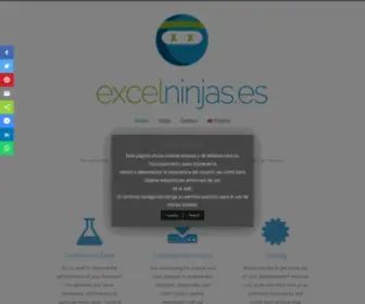 Excelninjas.es(Excel Ninjas Excel Ninjas) Screenshot