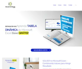 Excelonlinebrasil.com(Página Principal) Screenshot