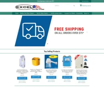 Excelonlinestore.com(Excel Online Store) Screenshot