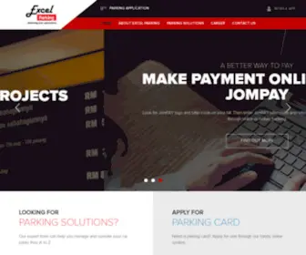 Excelparking.com(Excel Parking) Screenshot