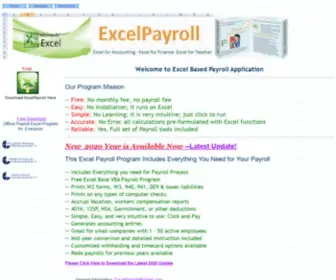 Excelpayroll.org(Excelpayroll) Screenshot