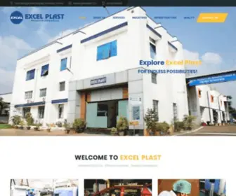 Excelplast.co.in(Excel Plast) Screenshot