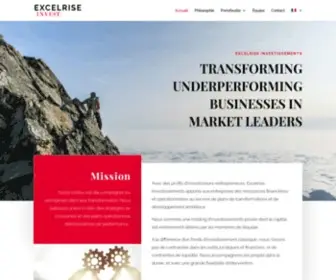 Excelrise.com(Excelrise Investments) Screenshot