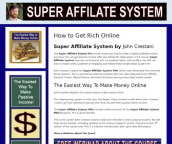 Excelservicesusa.com(Super Affiliate System) Screenshot