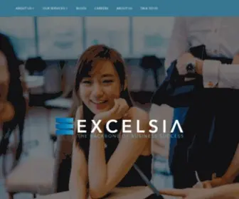 Excelsiabpo.co(BPO Company) Screenshot