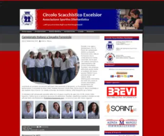 Excelsior-Scacchi.it(Circolo Scacchistico Excelsior) Screenshot