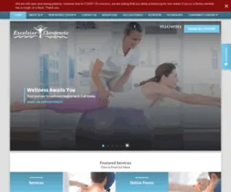 Excelsiorchiropractic.com(Excelsior Chiropractic) Screenshot