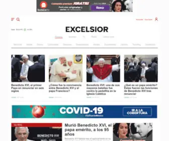 Excelsior.com.mx(Excélsior) Screenshot
