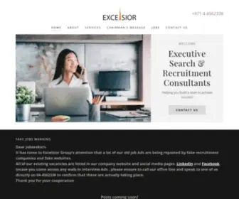 Excelsiorgroup.me(Jobs, Career, Job Hunting) Screenshot