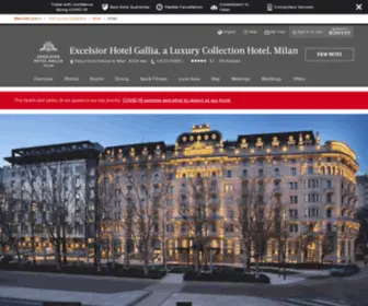 Excelsiorhotelgallia.com(Excelsior Hotel Gallia) Screenshot