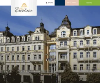 Excelsiormarienbad.com(Hotel Excelsior Mariánské Lázně) Screenshot