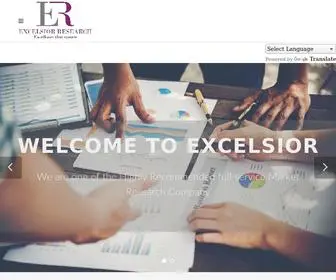 Excelsiorresearch.com(Excelsior research) Screenshot
