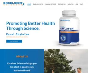 Excelsiorsciences.com(Promoting better health through science) Screenshot