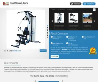 Exceltreadmill.com(Excel fitness & sports) Screenshot
