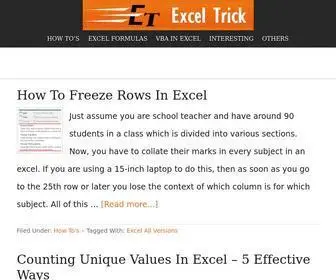 Exceltrick.com(Easy, Smart & Effective) Screenshot