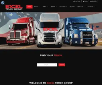 Exceltruckgroup.com(New & Used Trucks) Screenshot
