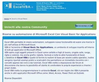 ExcelvBa.it(Excel VBA) Screenshot