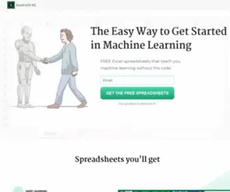 Excelwithml.com(Excel with ML) Screenshot