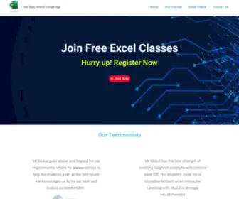 Excelwithmukul.com(Get Real) Screenshot