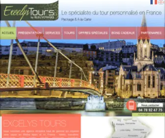 Excelystours.fr(Excelys Tours) Screenshot