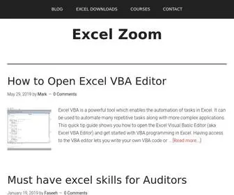 Excelzoom.com(Excel zoom) Screenshot