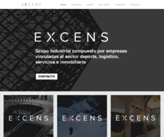 Excens.com(Grupo Industrial) Screenshot