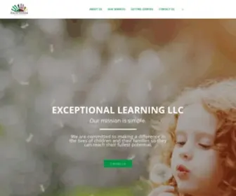 Exceptional-Learning.com(Exceptional Learning LLC) Screenshot
