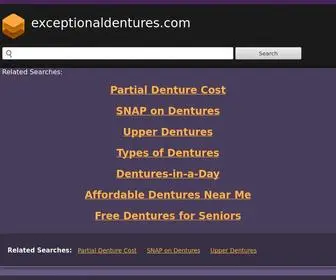 Exceptionaldentures.com(exceptionaldentures) Screenshot